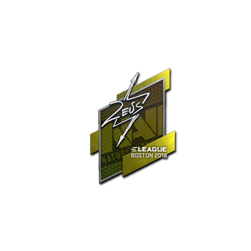 Sticker | Zeus | Boston 2018