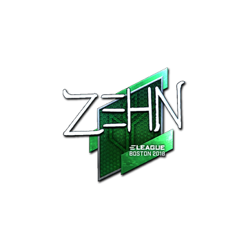 Sticker | zehN (Foil) | Boston 2018