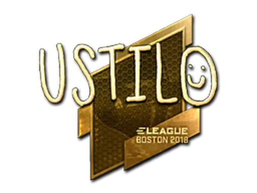 Sticker | USTILO (Gold) | Boston 2018