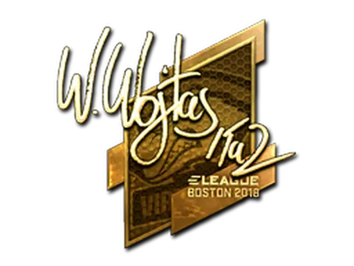 Sticker | TaZ (Gold) | Boston 2018