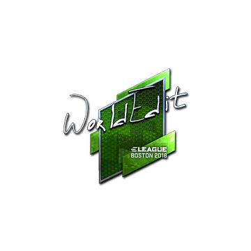 Sticker | WorldEdit (Foil) | Boston 2018