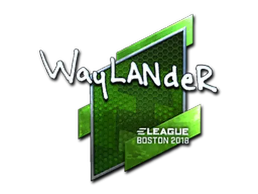 Sticker | wayLander (Foil) | Boston 2018