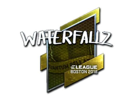 Sticker | waterfaLLZ (Foil) | Boston 2018