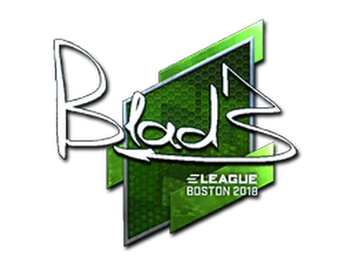Sticker | B1ad3 (Foil) | Boston 2018