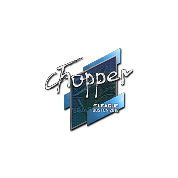 Sticker | chopper | Boston 2018