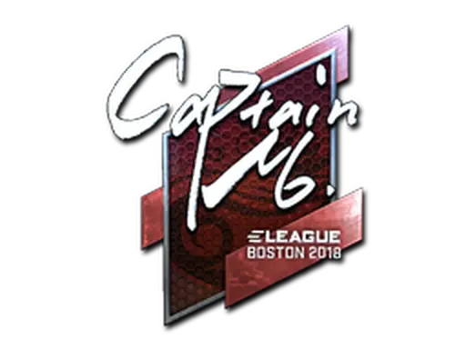 Sticker | captainMo (Foil) | Boston 2018