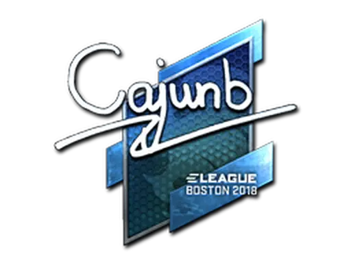 Sticker | cajunb (Foil) | Boston 2018