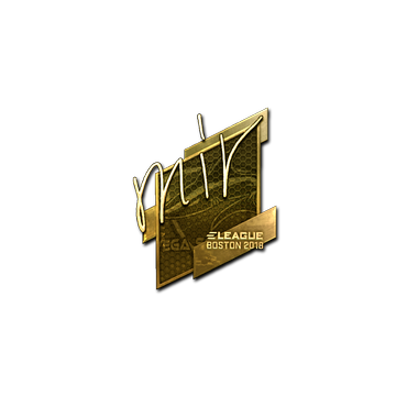 Sticker | mir (Gold) | Boston 2018