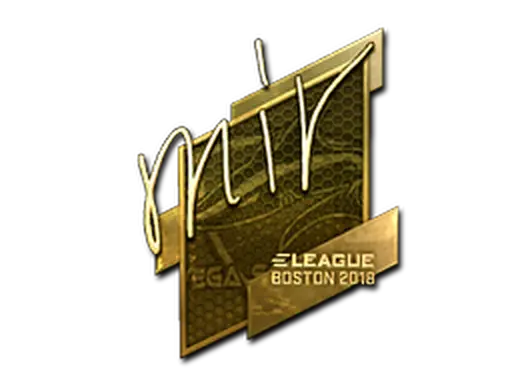 Sticker | mir (Gold) | Boston 2018
