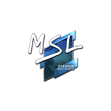 Sticker | MSL (Foil) | Boston 2018