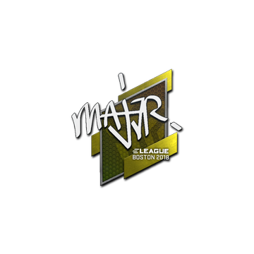 Sticker | MAJ3R | Boston 2018