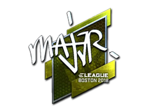 Sticker | MAJ3R (Foil) | Boston 2018