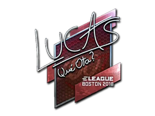 Sticker | LUCAS1 (Foil) | Boston 2018