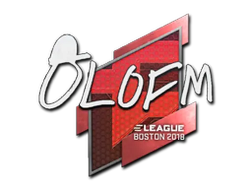 Sticker | olofmeister | Boston 2018