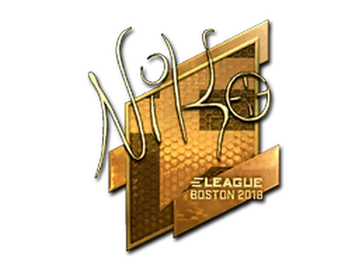Sticker | NiKo (Gold) | Boston 2018