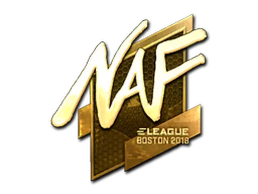 Sticker | NAF (Gold) | Boston 2018
