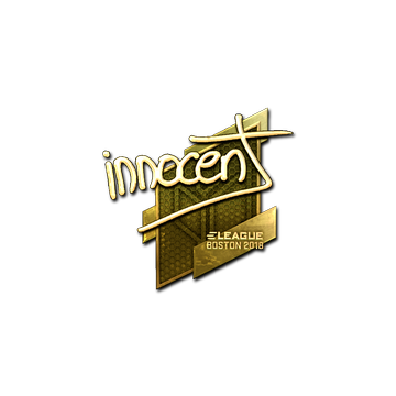 Sticker | innocent (Gold) | Boston 2018