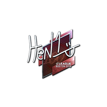 Sticker | HEN1 (Foil) | Boston 2018
