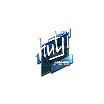Sticker | hutji (Foil) | Boston 2018
