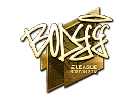 Sticker | bodyy (Gold) | Boston 2018