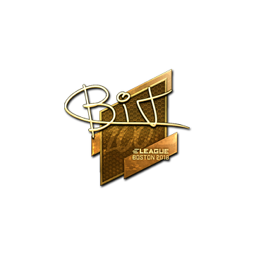 Sticker | BIT (Gold) | Boston 2018