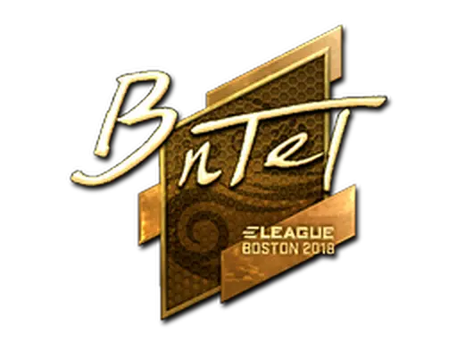 Sticker | BnTeT (Gold) | Boston 2018