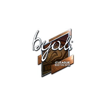 Sticker | byali (Foil) | Boston 2018