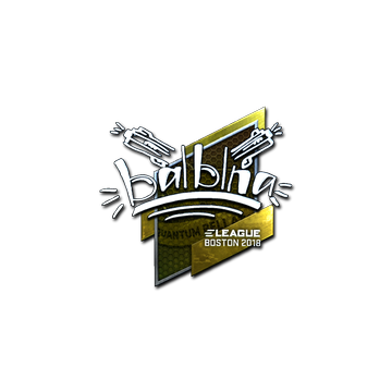 Sticker | balblna (Foil) | Boston 2018