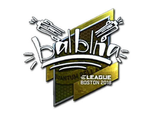Sticker | balblna (Foil) | Boston 2018