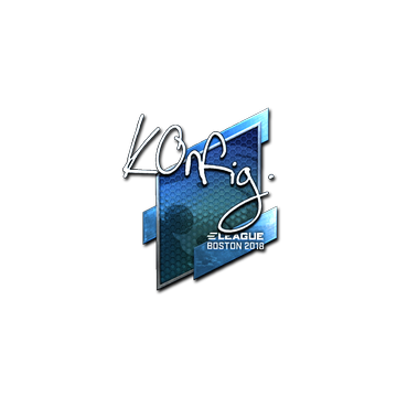 Sticker | k0nfig (Foil) | Boston 2018