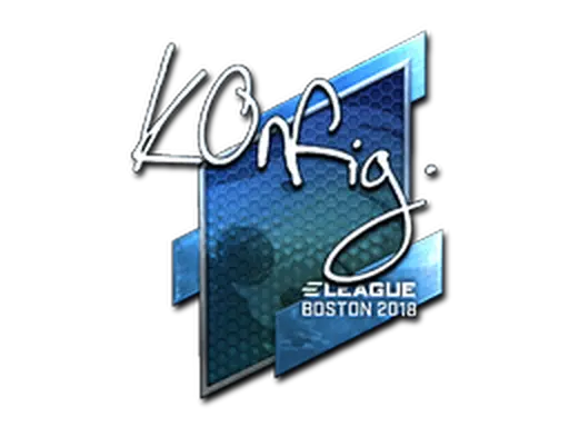 Sticker | k0nfig (Foil) | Boston 2018