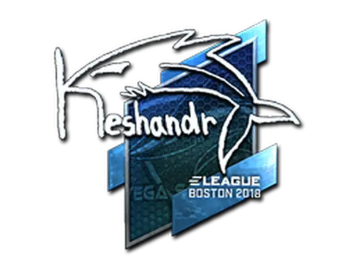 Sticker | keshandr (Foil) | Boston 2018