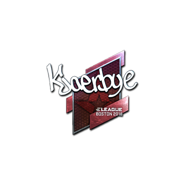 Sticker | Kjaerbye (Foil) | Boston 2018