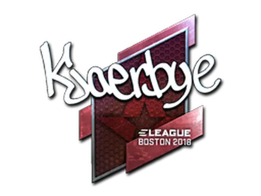 Sticker | Kjaerbye (Foil) | Boston 2018