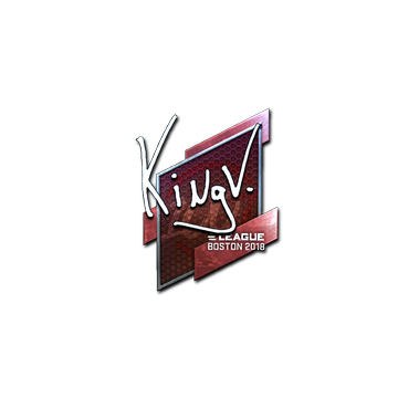 Sticker | kNgV- (Foil) | Boston 2018