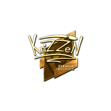 Sticker | KrizzeN (Gold) | Boston 2018