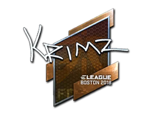 Sticker | KRIMZ (Foil) | Boston 2018