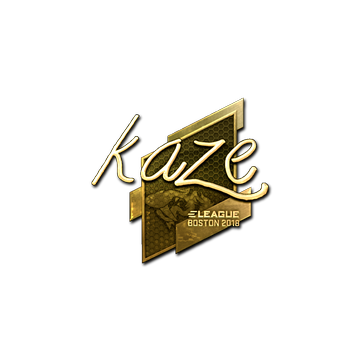 Sticker | Kaze (Gold) | Boston 2018