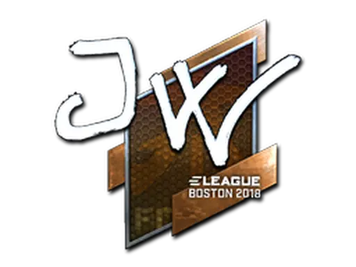 Sticker | JW (Foil) | Boston 2018