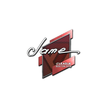 Sticker | Jame | Boston 2018