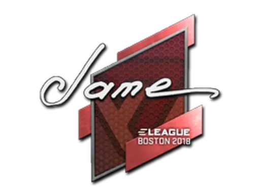 Sticker | Jame | Boston 2018