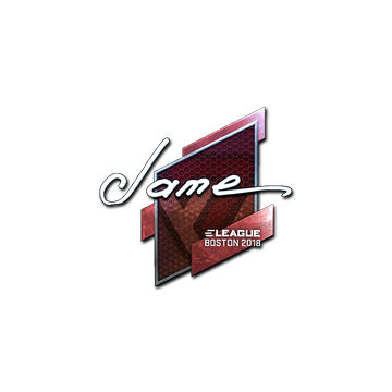 Sticker | Jame (Foil) | Boston 2018
