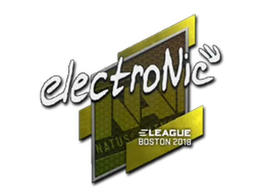 Sticker | electronic | Boston 2018