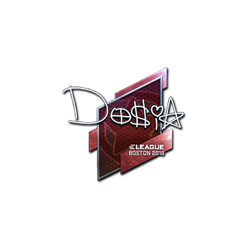 Sticker | Dosia (Foil) | Boston 2018