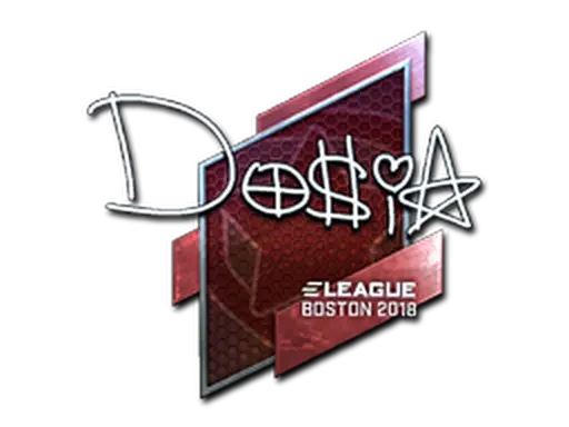 Sticker | Dosia (Foil) | Boston 2018