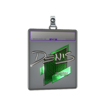 Sticker Slab | denis (Foil) | Boston 2018