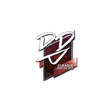 Sticker | DD (Foil) | Boston 2018