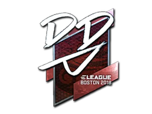 Sticker | DD (Foil) | Boston 2018
