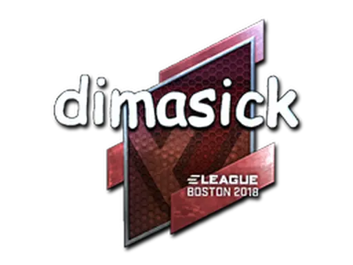 Sticker | dimasick (Foil) | Boston 2018
