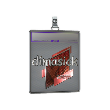 Sticker Slab | dimasick (Foil) | Boston 2018